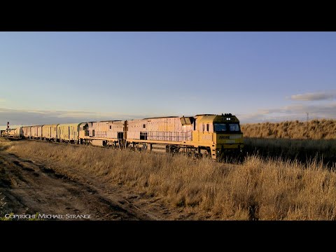 5PM5 Pacific National Freight Train (6/1/2019) - PoathTV Australian Railways