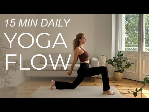 15 Min Yoga Flow Recharge | Everyday Vinyasa Yoga Routine