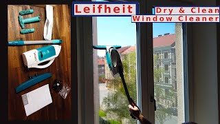 Leifheit Dry & Clean Window Cleaner 51003, 51001 . Window, tiles, mirror or shower vacuum cleaner.