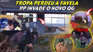 TROPA PERDEU A FAVELA | NOVO QG E INVASÃO DA PM E PP | BK FICOU BOLADO - BKINHO RP CLIP'S