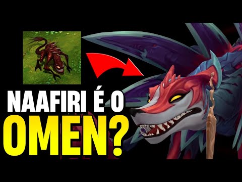 FINALMENTE A RIOT LANÇOU O OMEN? NAAFIRI SERIA O CAMPEÃO PERDIDO DO LOL?