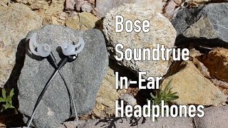 Video thumbnail for Bose SoundTrue In-Ear Headphones Review! (Black) by Zach Blickstein