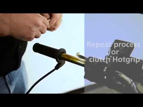 How to fit heated grips Oxford