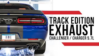 AWE Track Edition Exhaust for Dodge 15+ Challenger / 17+ Charger 5.7L