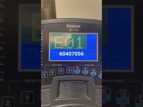 Reebok treadmill error 1. repair how to repair treadmill error Gym machine 60407056