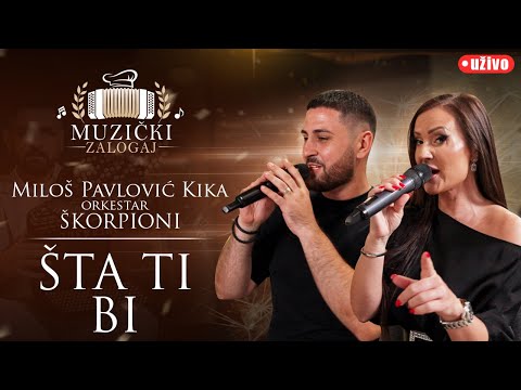MILOŠ PAVLOVIĆ KIKA I ŠKORPIONI - ŠTA TI BI (MUZIČKI ZALOGAJ) 2025.