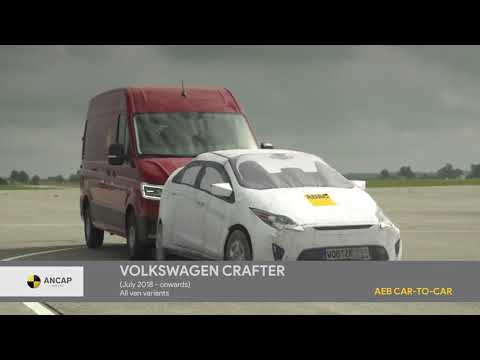 ANCAP tests the active safety in commercial vans