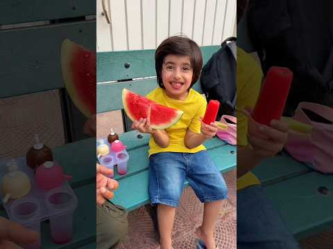 watermelon ice cream to boht yummy hai🍉🍦#shortvideos #viral