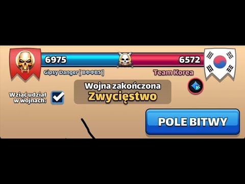 Empires & Puzzles Alliance War Gipsy Danger VS Team Korea 29.12.22