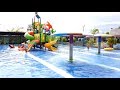 Happy Time Smiling And Laughing Kids At Water Park