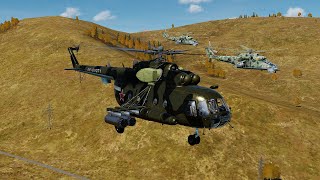 Mi-8MTV2 ✈ The Border Campaign #10│ Escort