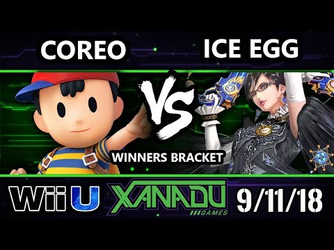 S@X 267 Smash 4 -  Coreo (Ness) Vs.  Ice Egg (Bayonetta) Wii U Winners Bracket