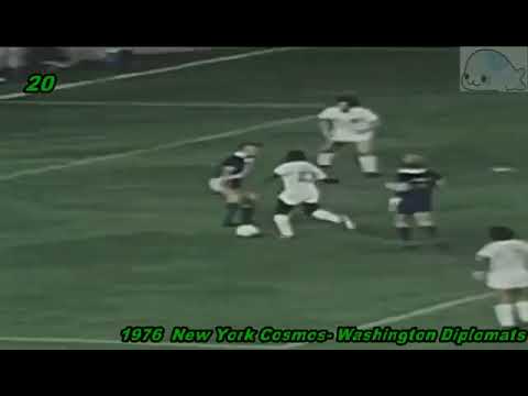 Pelé Edson (Cosmos) - 18/07/1976 - Cosmos 5x0 Washington Diplomats - 1 gol
