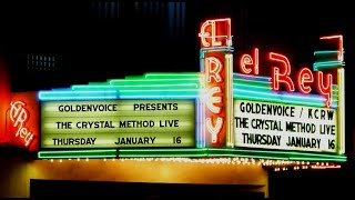The Crystal Method -&quot;Wild, Sweet and Cool&quot; Live @ The El Rey Theatre, Los Angeles, CA 1/16/14