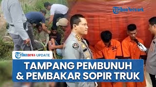 Tampang 3 Pria yang Bunuh dan Bakar Sopir Truk di Ogan Ilir, Sempat Diberi Korban Tumpangan