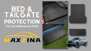 Maxzina Bed & Tailgate Cover Install on My Ford Maverick!