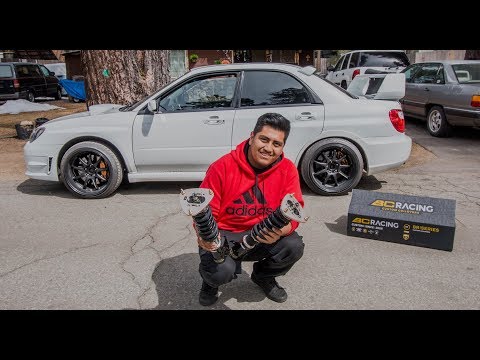 BC Racing Coilovers For The STI!! (Unboxing)