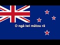 National Anthems New Zealand Aotearoa Short Version Lyrics Translation