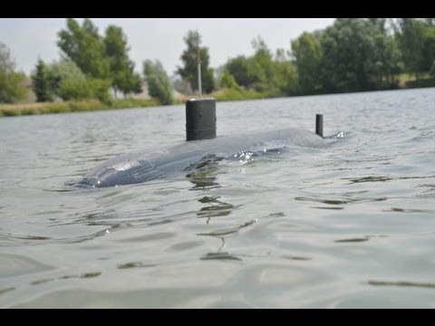RC model HMS Triumph-first test