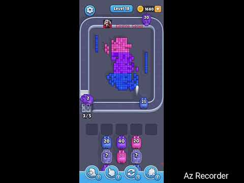 Pixel Flow Level 18 Walkthrough