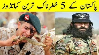 Top 5 Best Commandos of Pakistan Army - Pakistani 