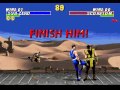 UMK3 Genesis Sub Zero Finishing Moves