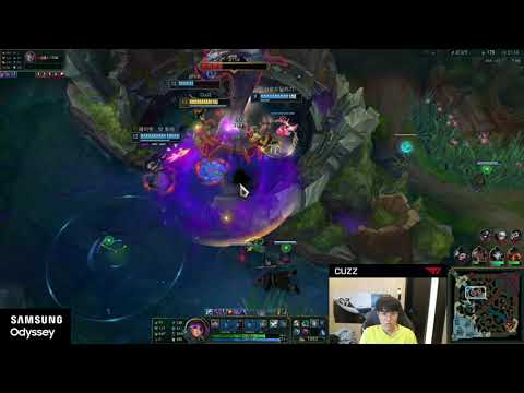 T1 Cuzz play Lillia with Graves Jungle KDA 6/4/13