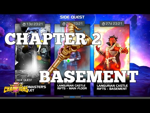 Basement Chapter 2 Langurian Castle Rifts - Side Quest | Mcoc | Marvel Contest of Champions