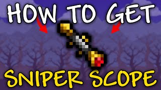 How to Get SNIPER SCOPE in Terraria 1.4.4.9 | Sniper Scope How to get