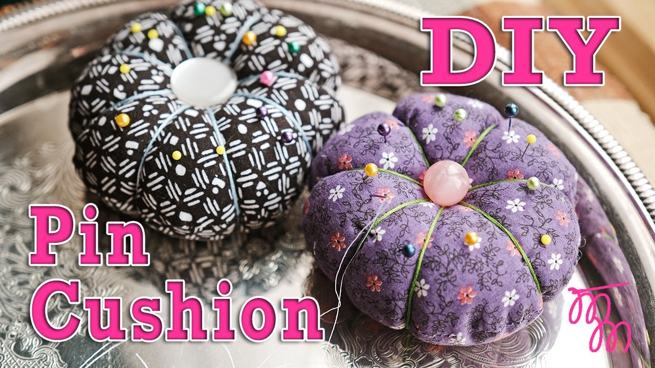 How to Make a Flower Pincushion - Easy Sewing Tutorial - Great for Beginners!