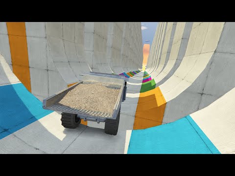 MEGA RAMPA SUPER COLORIDA Y DIVERTIDA EN GTA 5 ONLINE - Kosi023