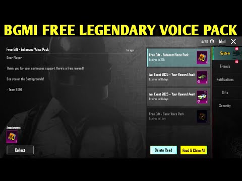 😍BGMI FREE LEGENDARY VOICE PACK TRICK | GET FREE LEGENDARY OUTFIT | PUMPKIN VOICE PACK