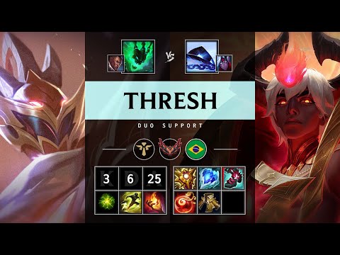 Thresh Support vs Xerath - BR Grandmaster Patch 25.09