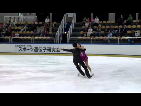 ISU 2014 Jr Grand Prix Courchevel Short Dance Madeline EDWARDS / Zhao Kai PANG CAN