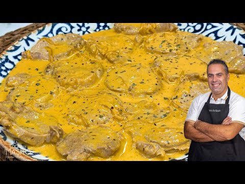 Quick dinner, pork tenderloin in gaucho sauce