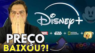 DISNEY+ BAIXOU O PREÇO?! ESTÁ DESESPERADA?
