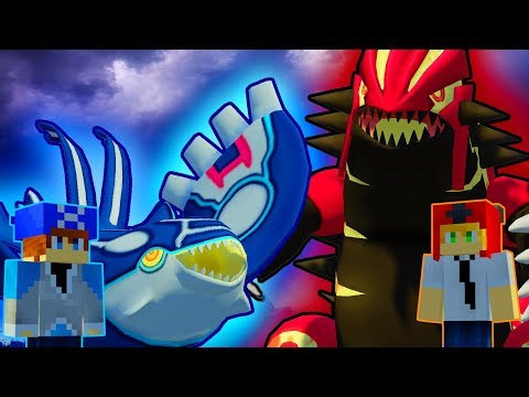 Minecraft Pixelmon PRIMAL GROUDON VS KYOGRE! (Minecraft Roleplay)