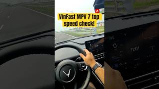 VinFast MPV 7 top speed #vinfast #vinfastindia #mpv7 #topspeed 