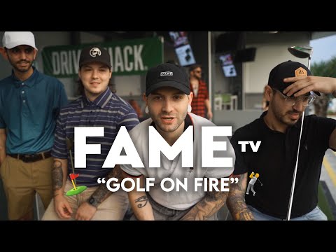 GOLF ON FIRE
