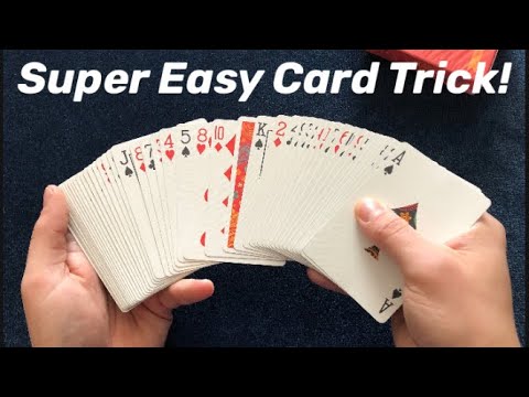 Super Easy Card Trick! No Experience Needed. Learn it under 60 seconds!!