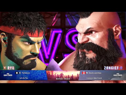 Street Fighter 6 - Ryu Vs Zangief