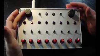 Squarewave Step Sequencer - CMOS Oscillator/Circuit Bent