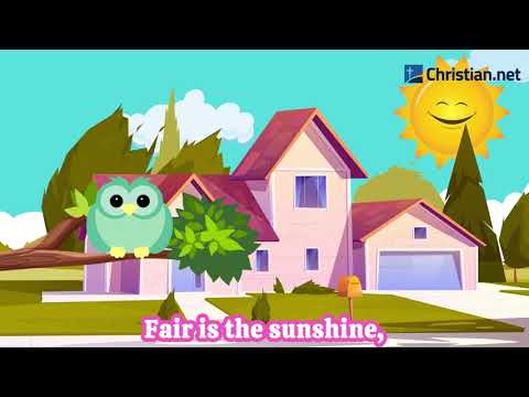 Fairest Lord Jesus  | Christian Songs For Kids