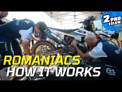 HOW MANY PARTS DO FACTORY RIDERS US AT RED BULL ROMANIACS