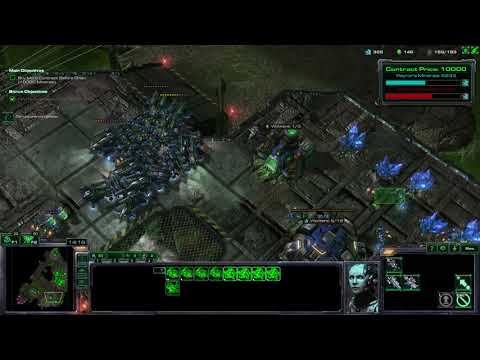 StarCraft 2 Wings of Liberty Coop Mission 8 Cutthroat (Hard)