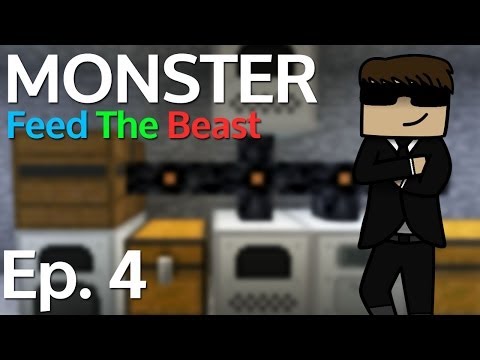 INDUSTRIAL CRAFT STUFF! [Monster FTB] Ep. 4