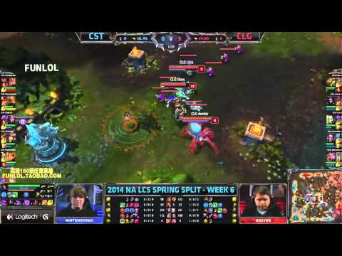 LCS 北美春季赛 W6D2 CST VS CLG