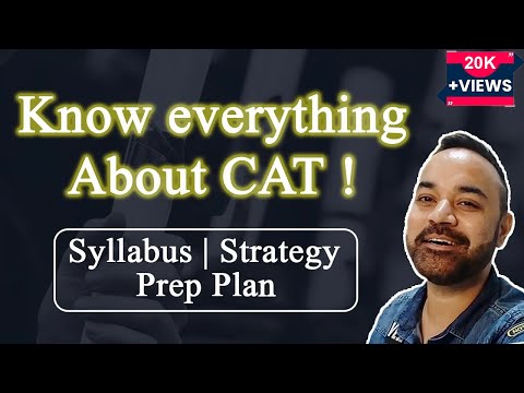 CAT 2022 Exam Syllabus | Strategy | Books | Preparation | Plan