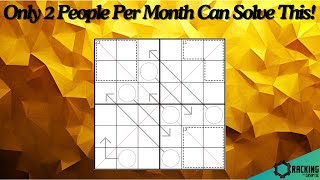 Only 2 People Per Month Can Solve This Puzzle