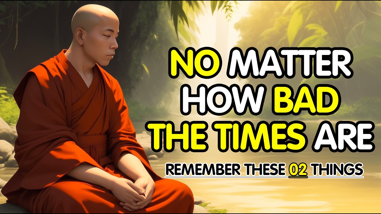 NO MATTER HOW BAD THE TIMES ARE | Remember These 2 Things | Buddhist Story